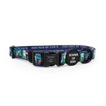Polar Lights - Navy Polar Bear Design Dog Harness