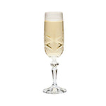 Flamenco Crystalite Full Cut Champagne Flutes - 180ml - Set of 6