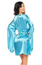 Beauty Night BN6666 Samira Peignoir Robe Turquoise