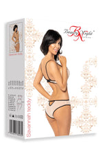Beauty Night BN6611 Savannah Teddy Nude/Black