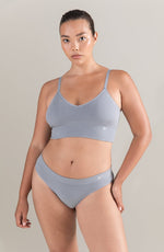 Nudea The TENCEL™ Seamless Bralette Storm Grey
