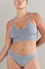 Nudea The TENCEL™ Seamless Bralette Storm Grey