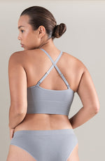 Nudea The TENCEL™ Seamless Bralette Storm Grey
