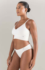 Nudea The TENCEL™ Seamless Bralette White Sand