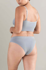 Nudea The TENCEL™ High Leg Brief Storm Grey