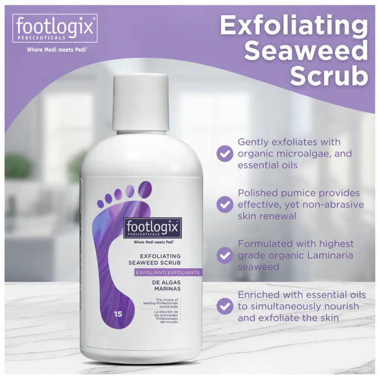 Footlogix Exfoliating Seaweed Scrub 250ml