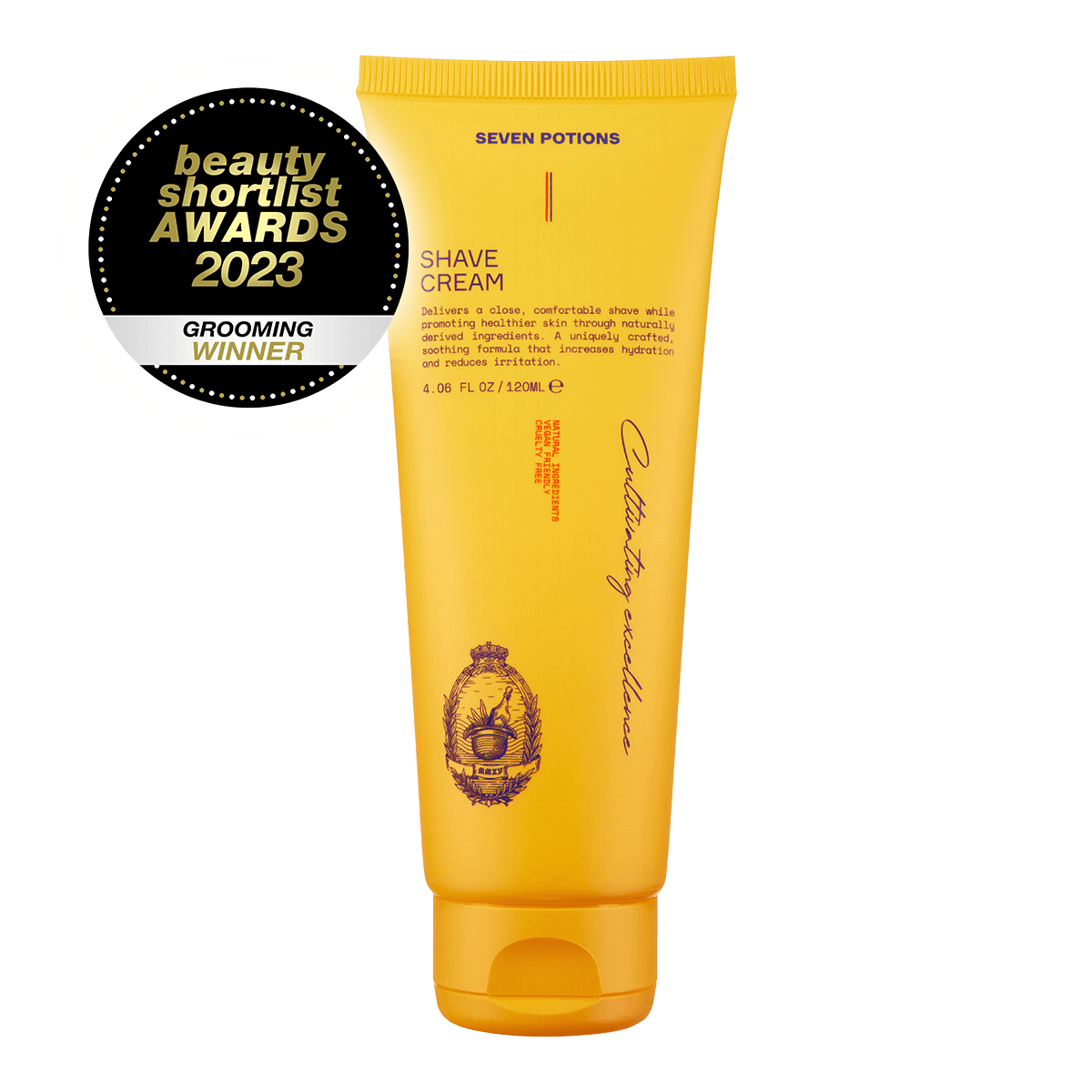 Seven Potions Shaving Cream 120ml