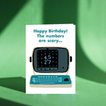 Severance MDR Birthday Card - The Numbers Are Scary
