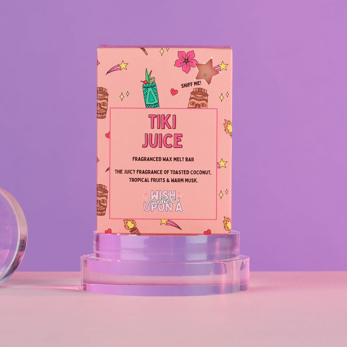 Wish Upon A Candle Co® Luxury Wax Melt Bar - Pick Your Fragrance 80g Tiki Juice