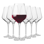 Krosno Avant-Garde Red Wine Glasses - 490ml - Set of 6