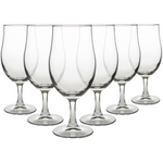 Draft Stemmed Beer Glasses - 375ml - Set of 6