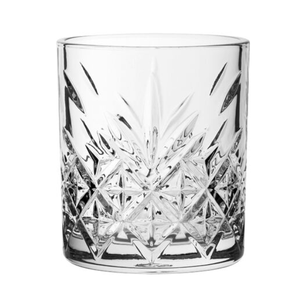 Timeless Fully Cut Whisky Tumblers - 355ml - Set of 6