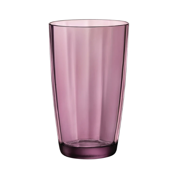 Bormioli Rocco Pulsar Purple Highball Glasses - 470ml - Set of 6