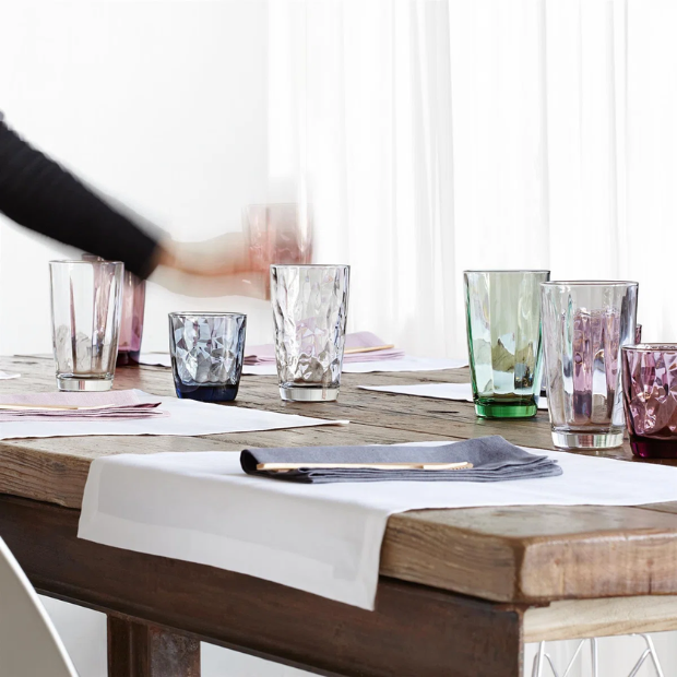 Bormioli Rocco Pulsar Purple Highball Glasses - 470ml - Set of 6