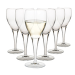 Luigi Bormioli White Wine Glasses - 190ml - Set of 6