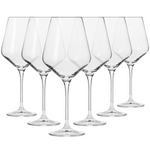 Krosno Avant-Garde Red Wine Glasses - 490ml - Set of 6