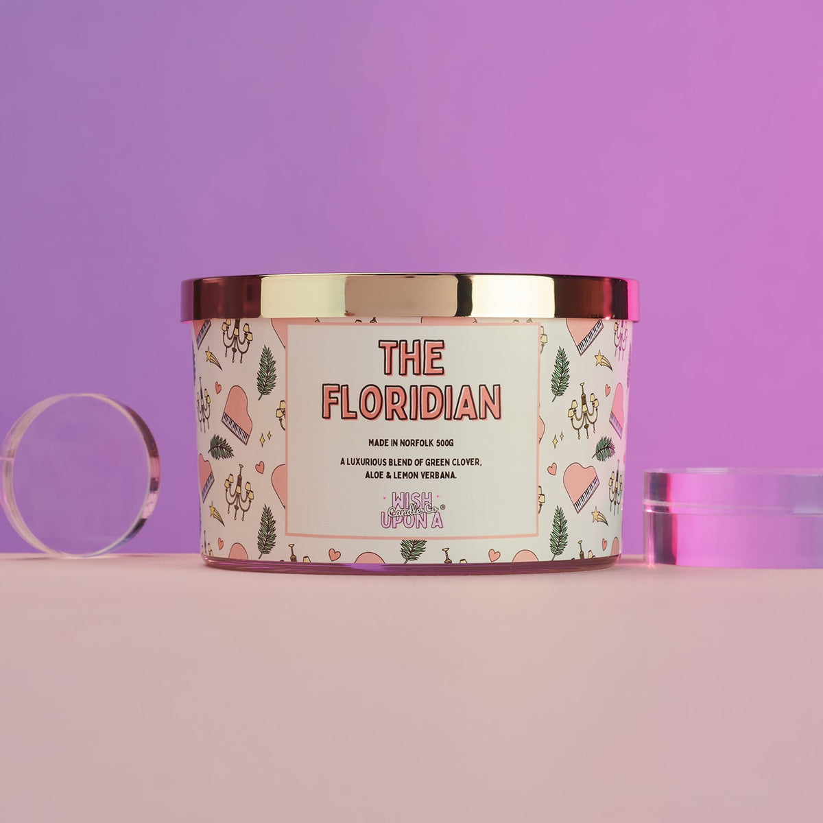 Wish Upon A Candle Co® Triple Wick Luxury Candle Collection - Pick Your Fragrance - Triple Wick The Floridian