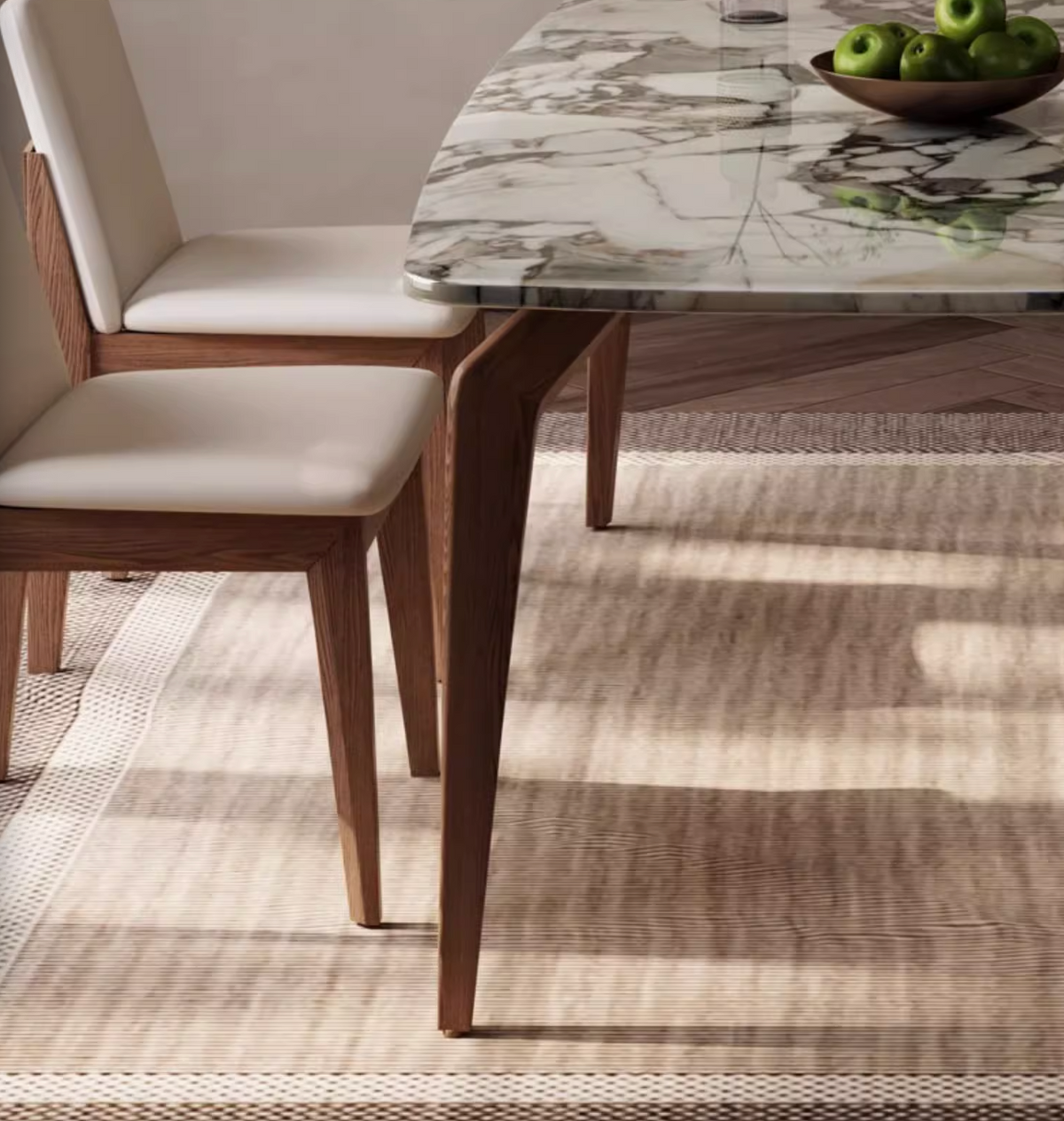 Dominic Dining Table, Marble