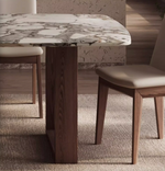 Donovan Dining Table, Marble