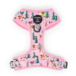 Aurora Nights - Pink Penguin Design Dog Harness