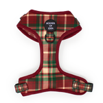 Tartan Me Up - Red & Cream Tartan Design Dog Harness
