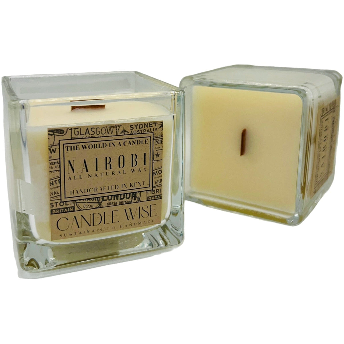 Candle Wise Nairobi Large Scented Candle | Attractive and Inviting