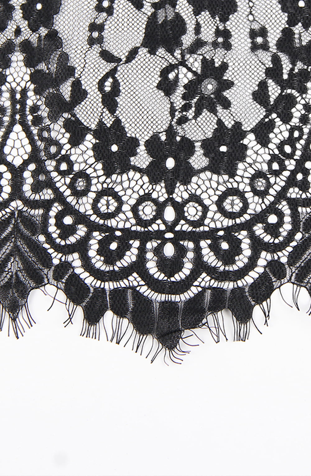 YesX Long Gown & Thong Black