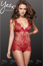 YesX Black Mesh Underwired Body