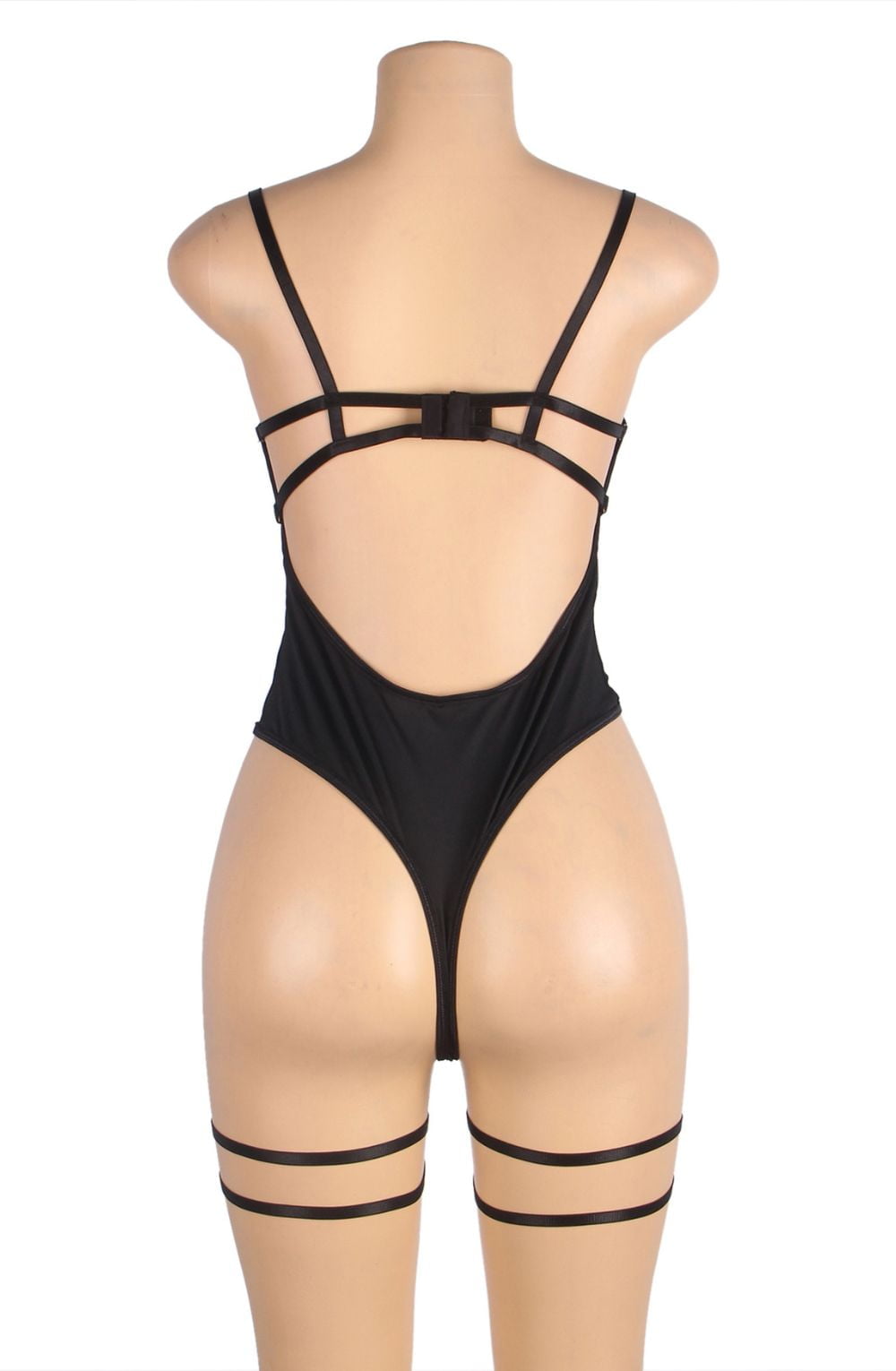 YesX Black Mesh Underwired Body