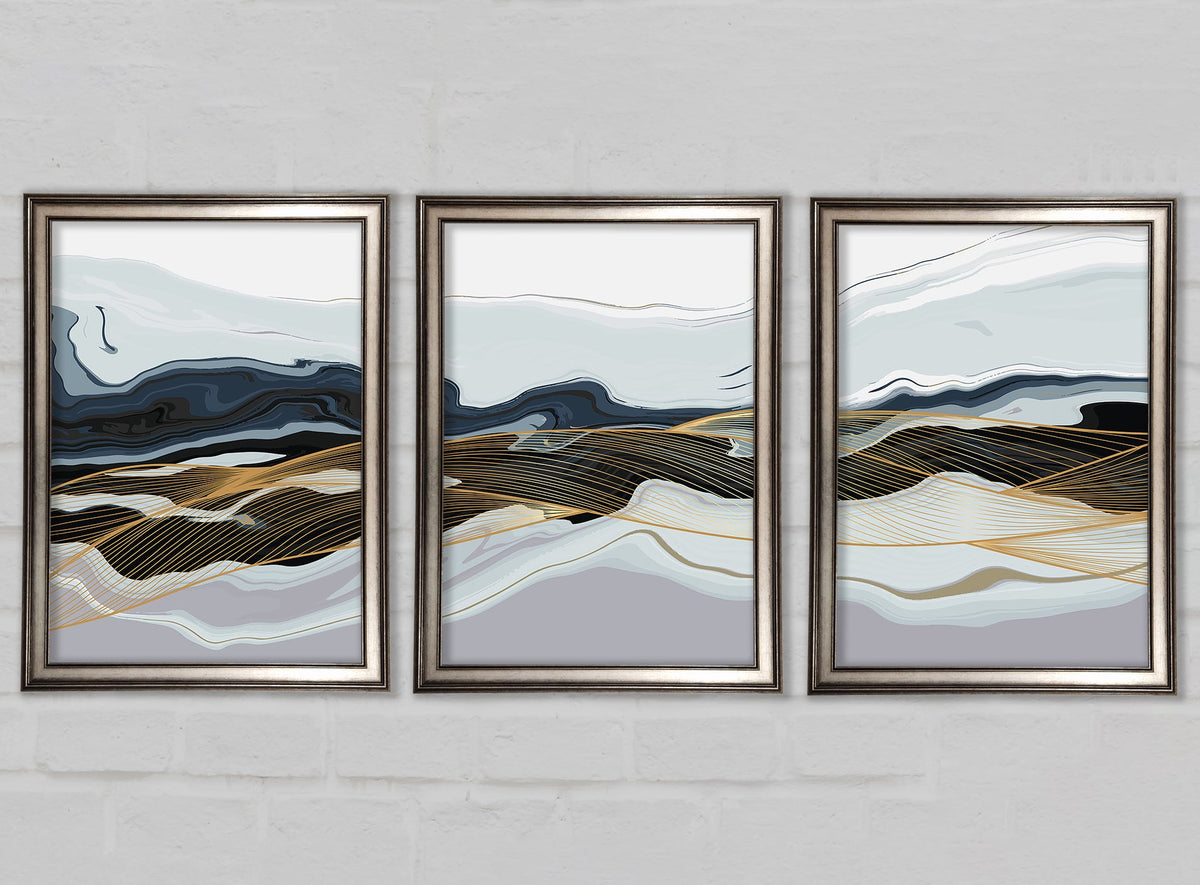 Abstract Layers of Rock Whistler Gunmetal