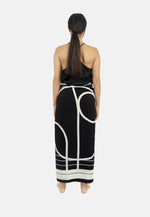 Antibes Beach Sarong in CREME