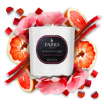Parks London Aromatherapy Rhubarb & Pink Grapefruit Candle 220g Default Title