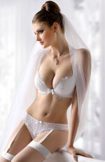 Gracya B162 Bliss Plunge Bra White