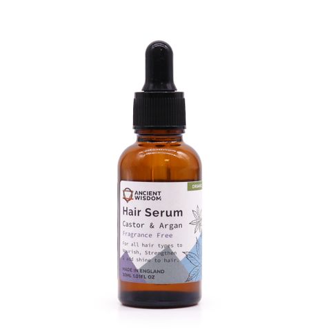 Organic Hair Serum Unfragranced 30ml