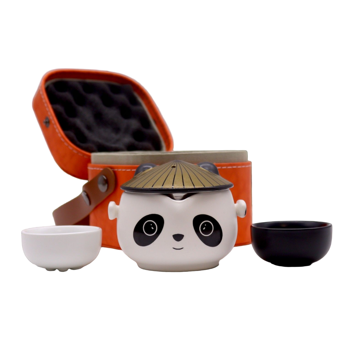 Kung Fu Panda Teapot Set - Two Cups - Travel Pack