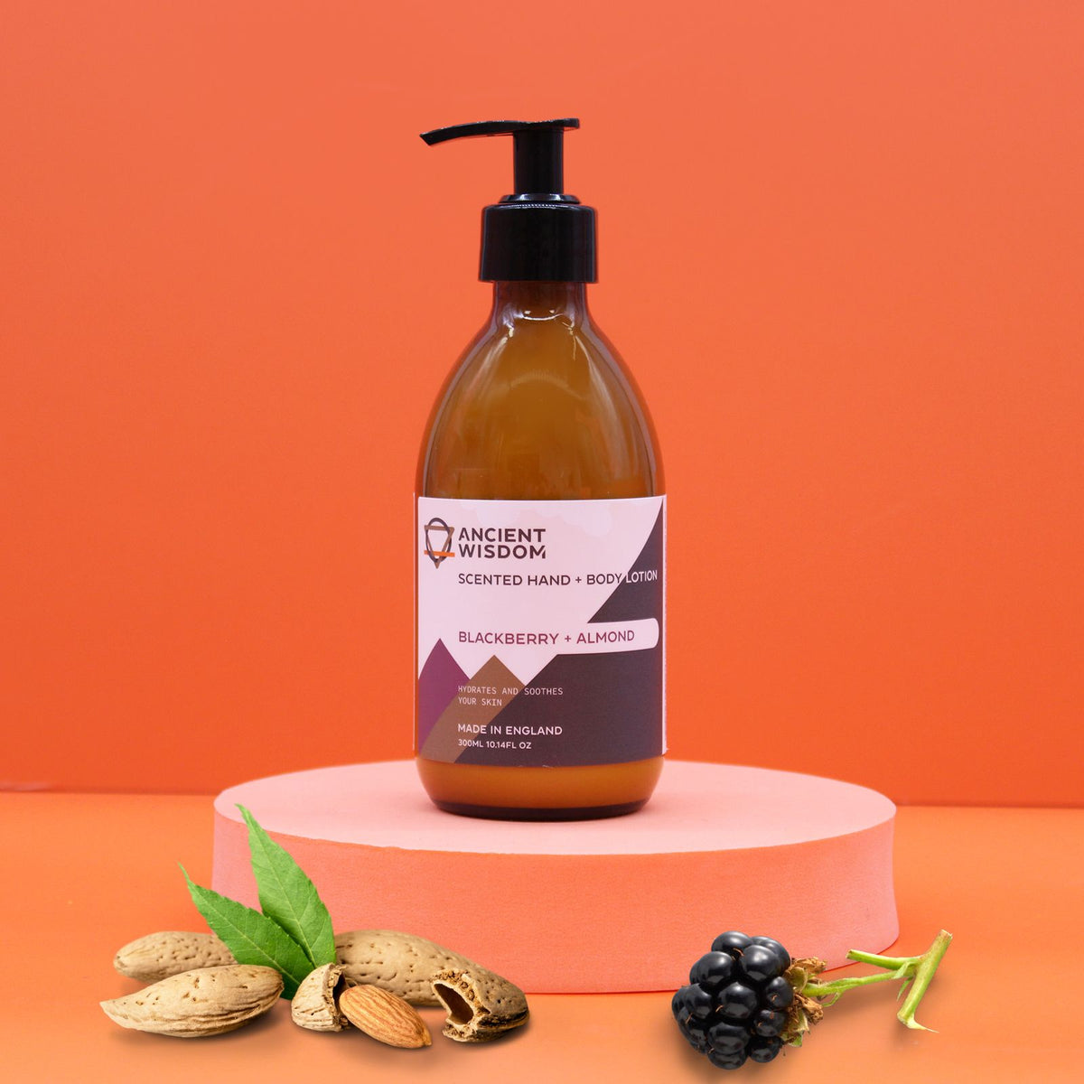 Blackberry & Almond Hand & Body Lotion 300ml