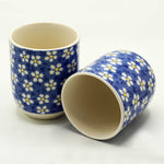 6 x Herbal Tea Cups - Blue Daisy
