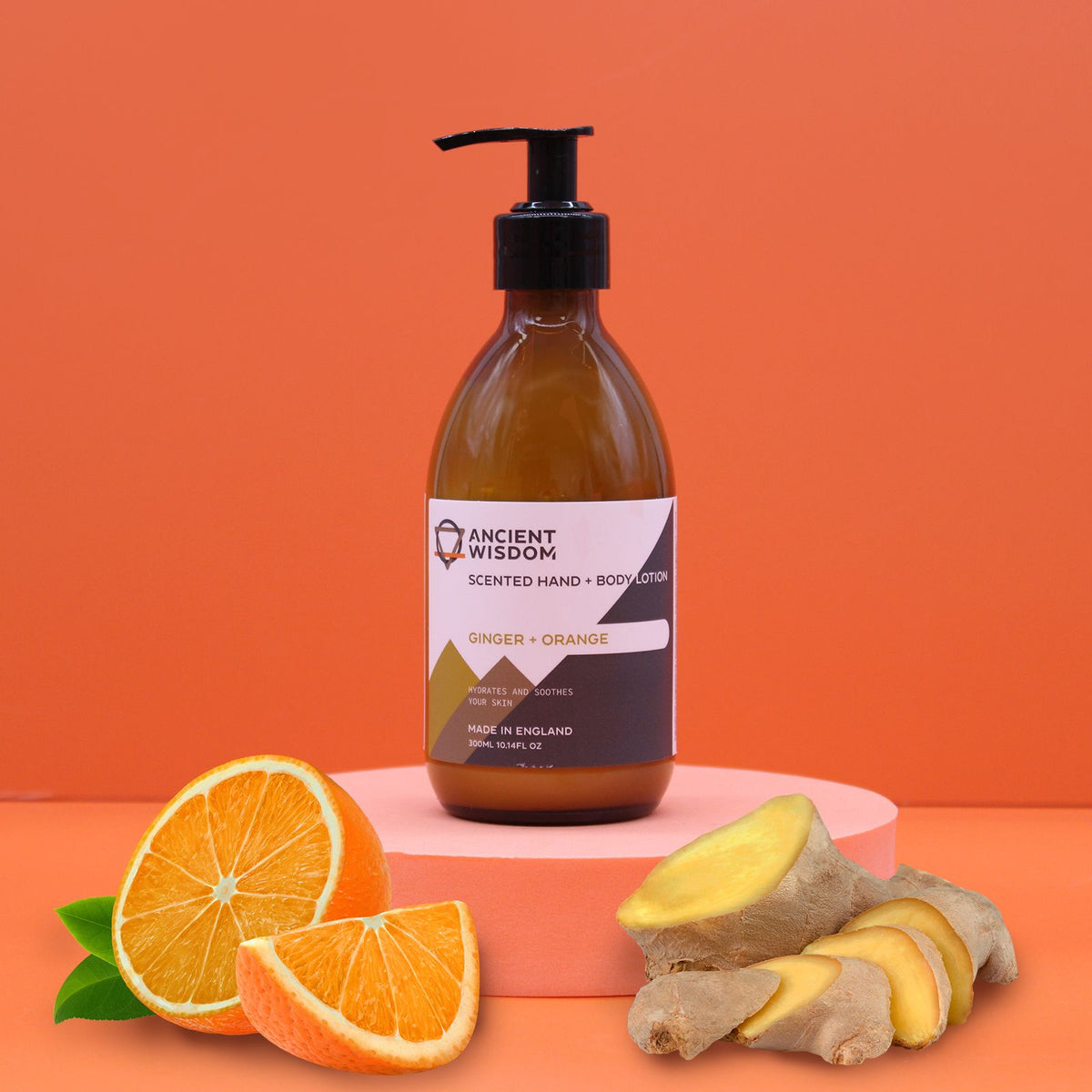 Ginger & Orange Hand & Body Lotion 300ml
