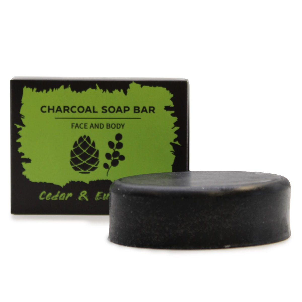 Eucalyptus & Cedarwood Charcoal Soap 85g