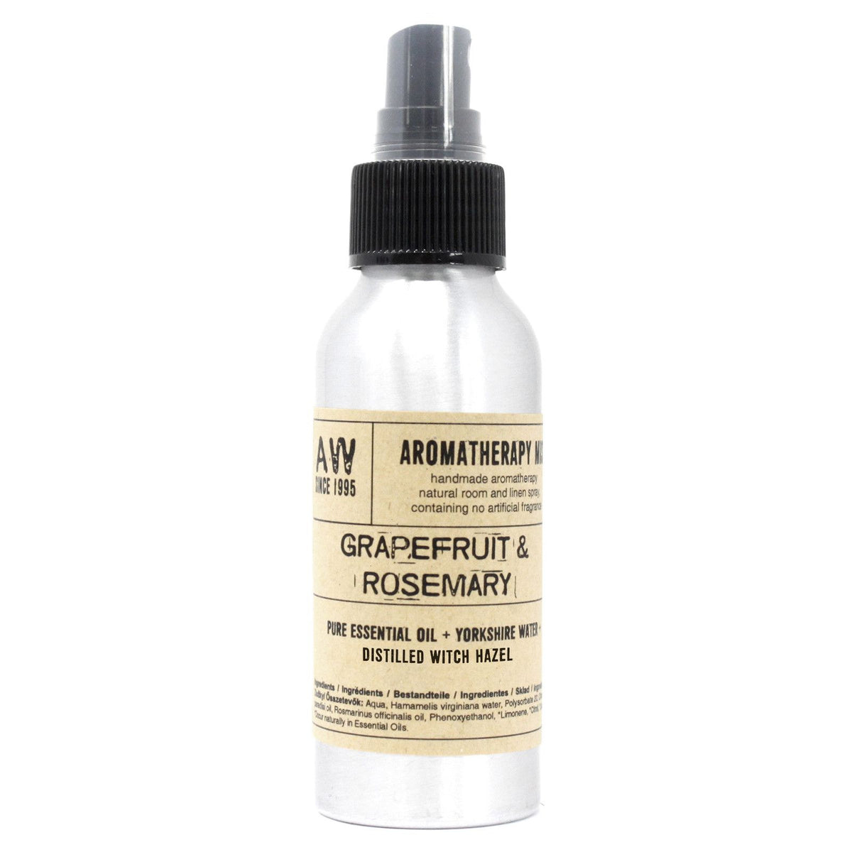 Essential Oil Mist Grapefruit and Rosemary 100ml