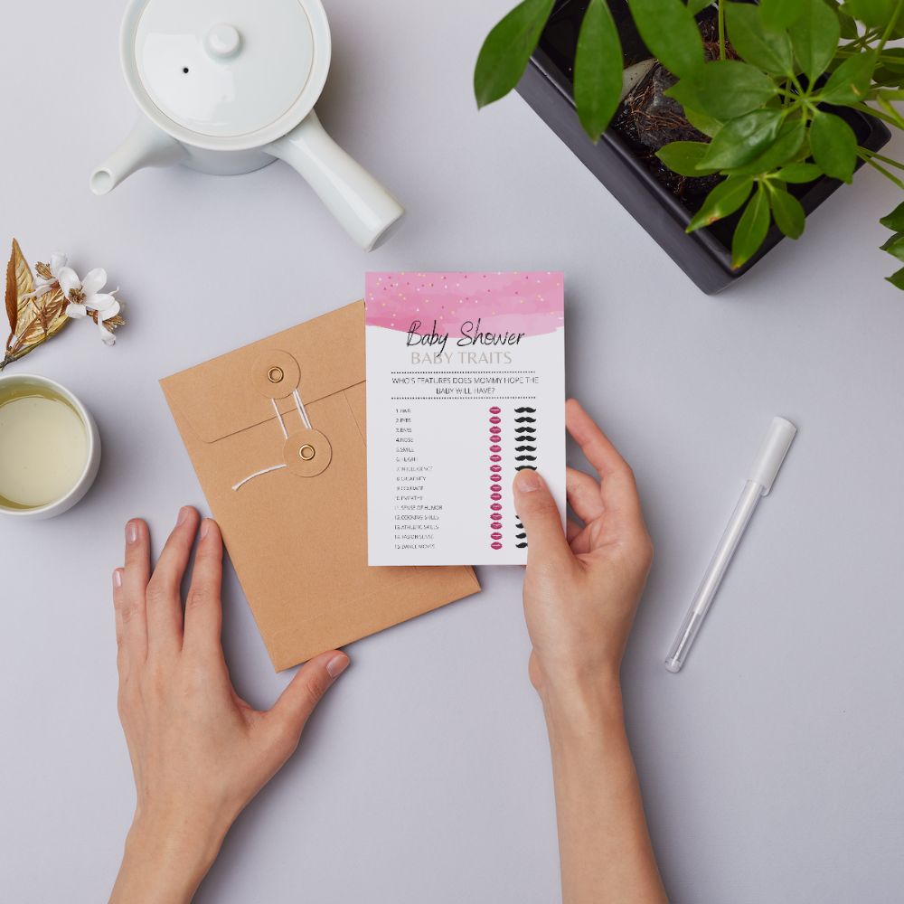 Baby Girl Baby Shower 6 Game Bundle