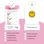 Baby Girl Baby Shower 6 Game Bundle