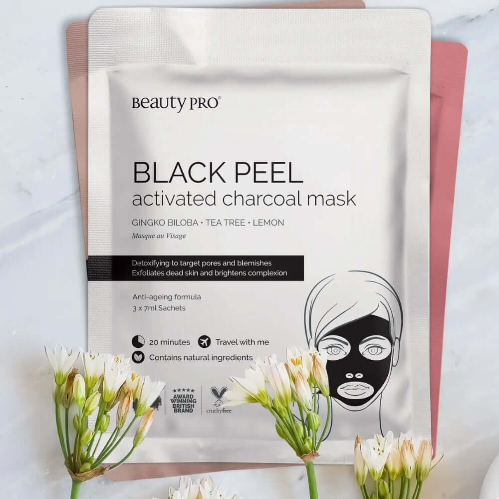 BeautyPro Spa at Home Skincare Gift Box - Top to Toe Sheet Mask Set