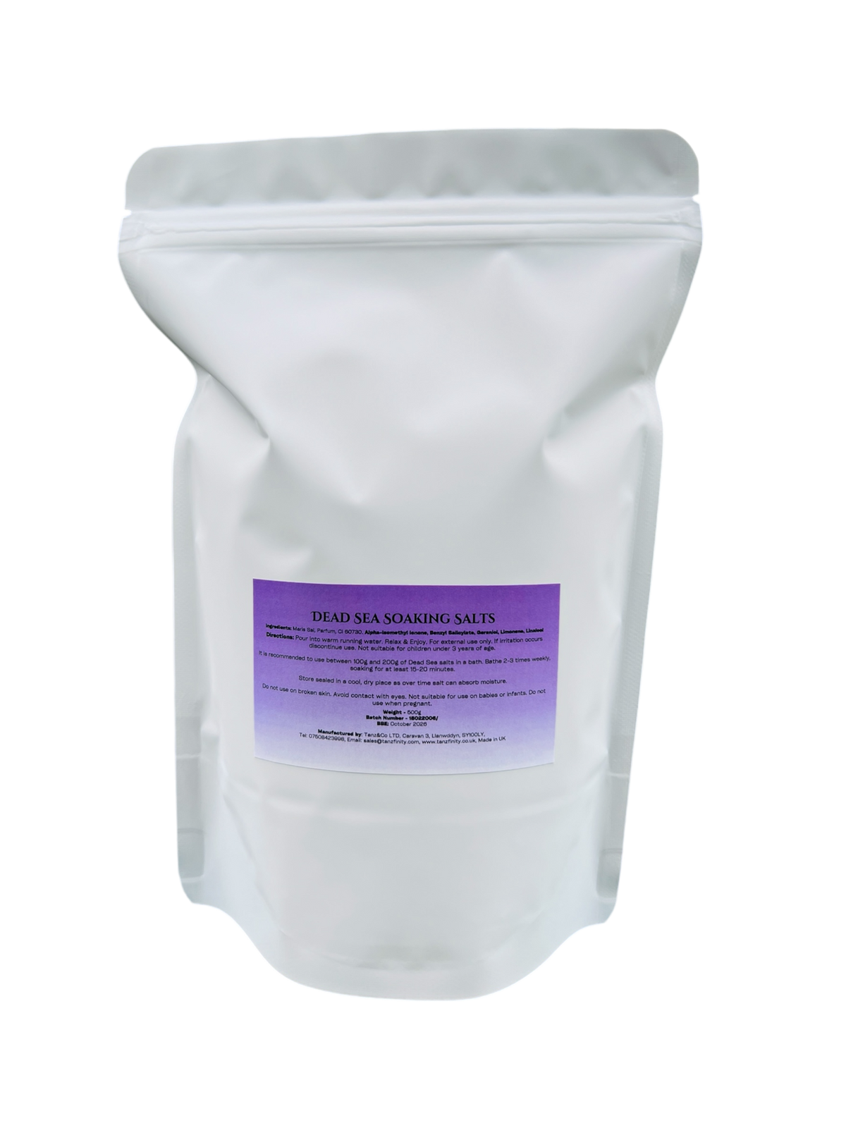 Bed Time - Dead Sea Salt 500g