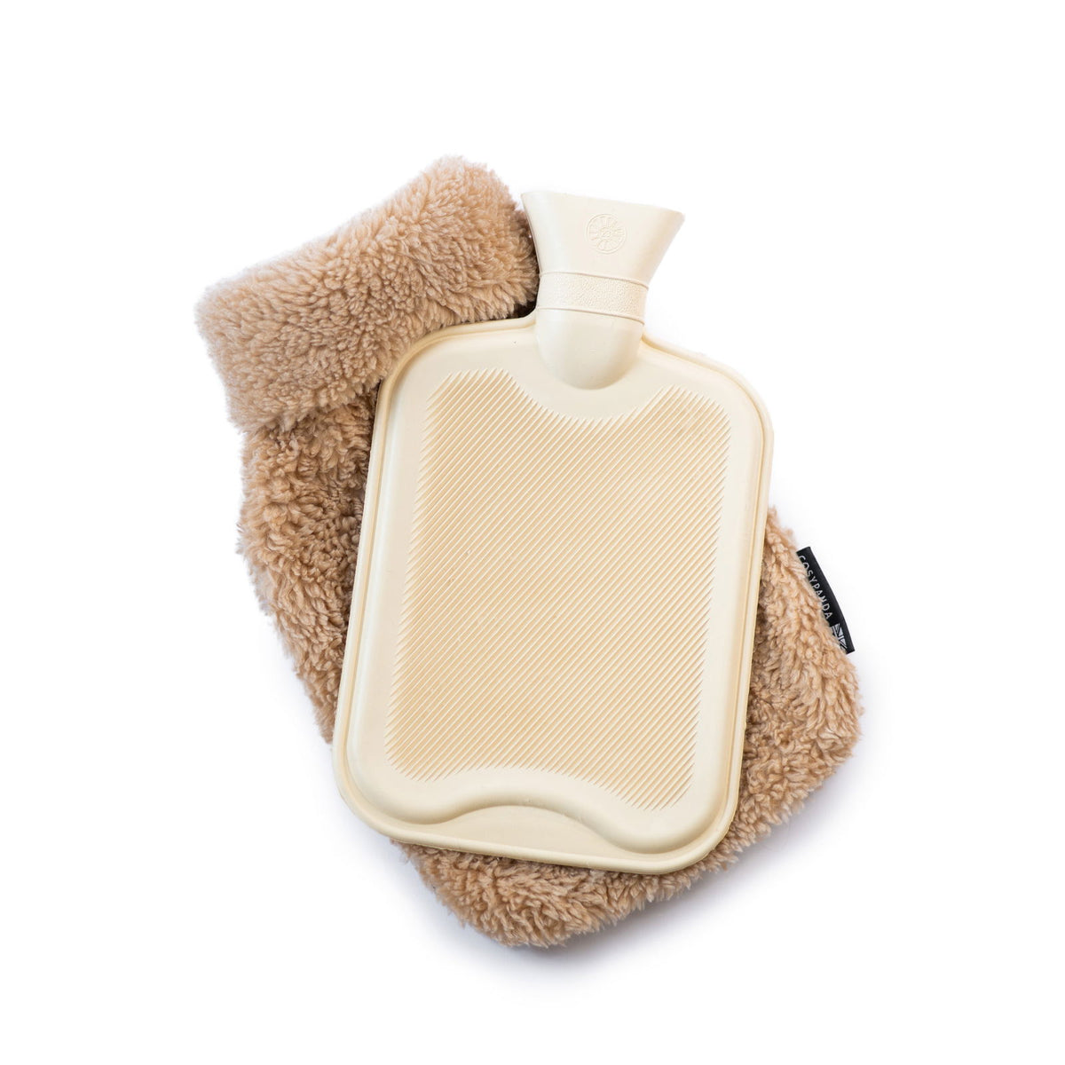 Beige Eco Teddy 2 Litre Hot Water Bottle