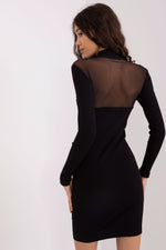 BFG Ribbed Cotton Pencil Evening Dress