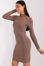 BFG Ribbed Cotton Pencil Evening Dress