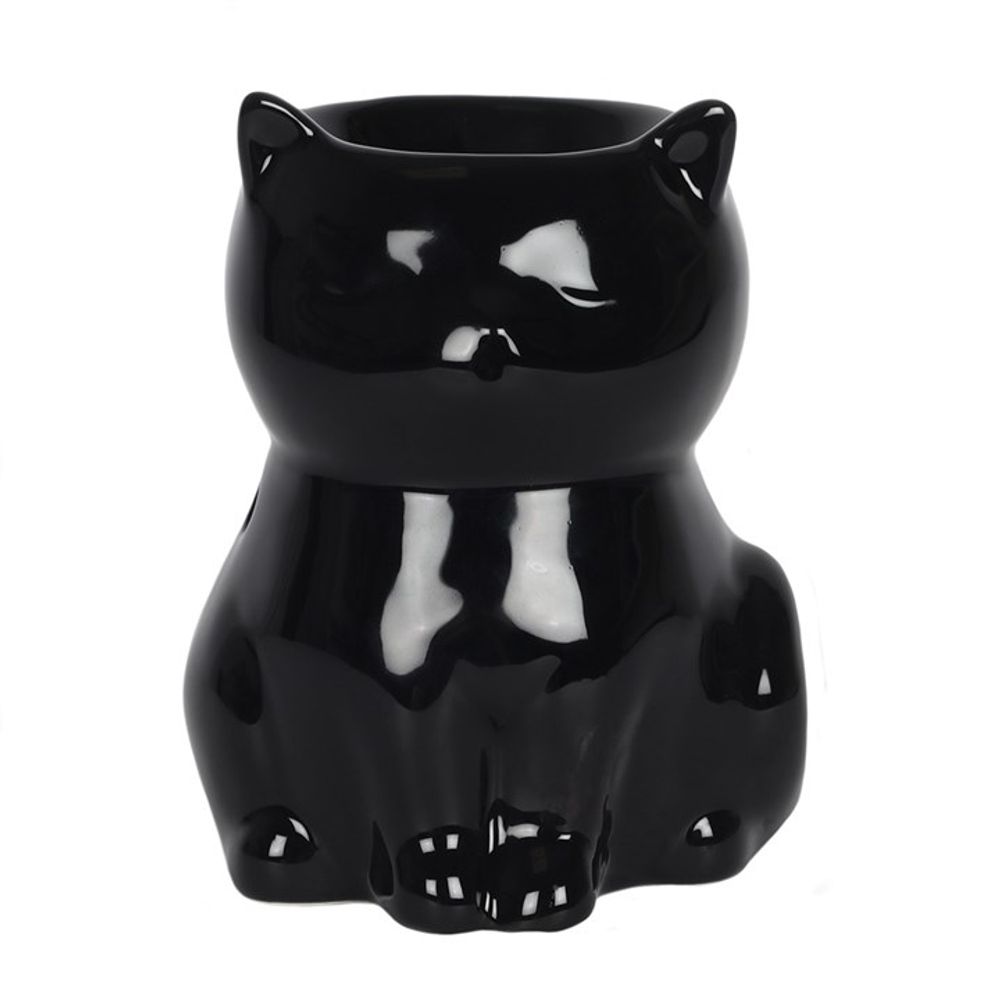 Black Cat Oil Wax Melt Burner | Halloween Decor
