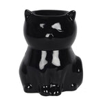Black Cat Oil Wax Melt Burner | Halloween Decor