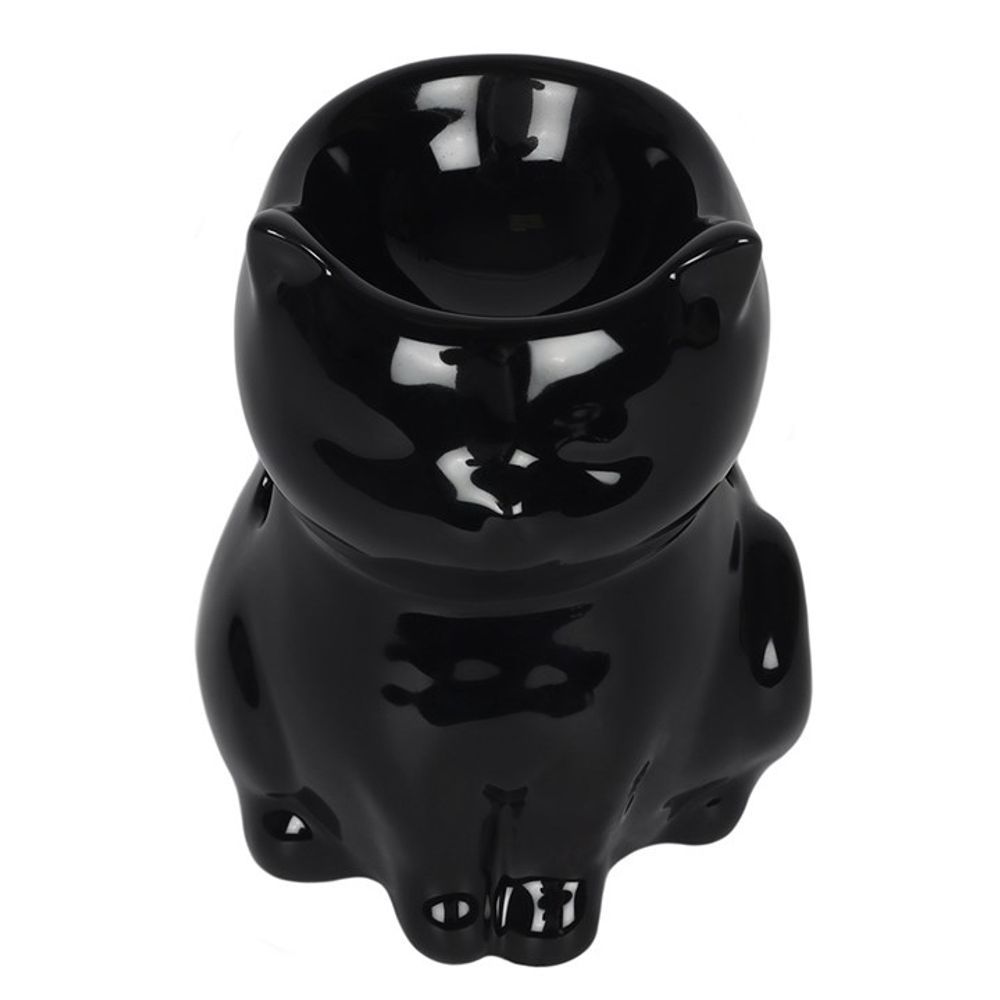 Black Cat Oil Wax Melt Burner | Halloween Decor